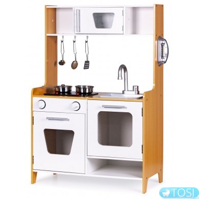 Дитяча дерев'яна кухня Ecotoys